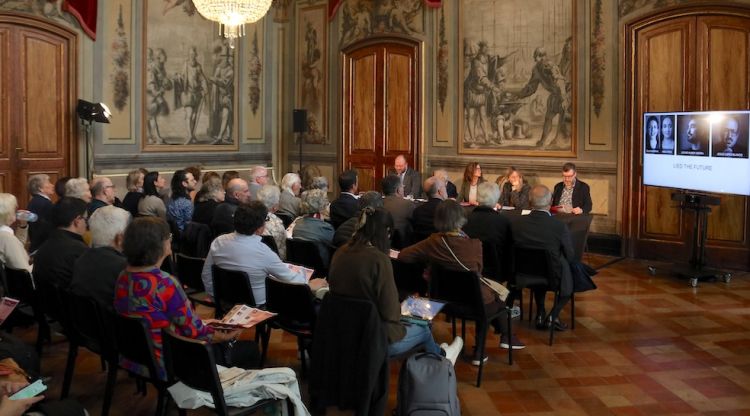 Roda de premsa de la Schubertíada al Palau Moja de Barcelona. ACN