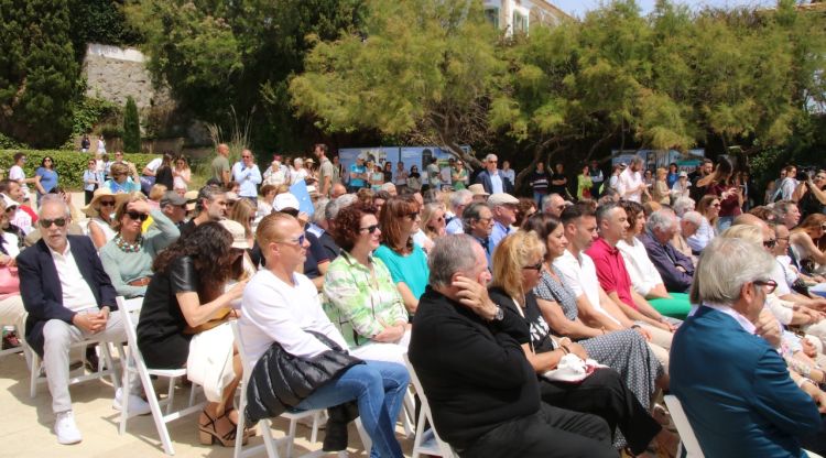 Els assistents a la inauguració dels actes commemoratius del centenari de S'Agaró. ACN