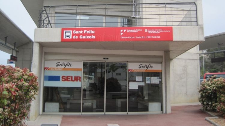 Estació d'autobusos de Sant Feliu de Guíxols © Margsand