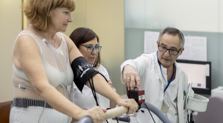 Pacient a la unitat de diagnòstic ràpid