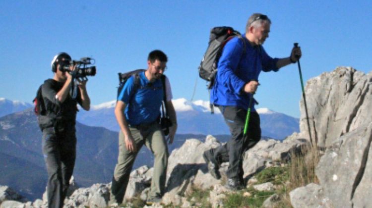 Imatges de la filmació 'Cims' © TVE