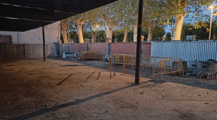 L'espai on els Geganters de la Bisbal de l'Empordà han patit els robatoris