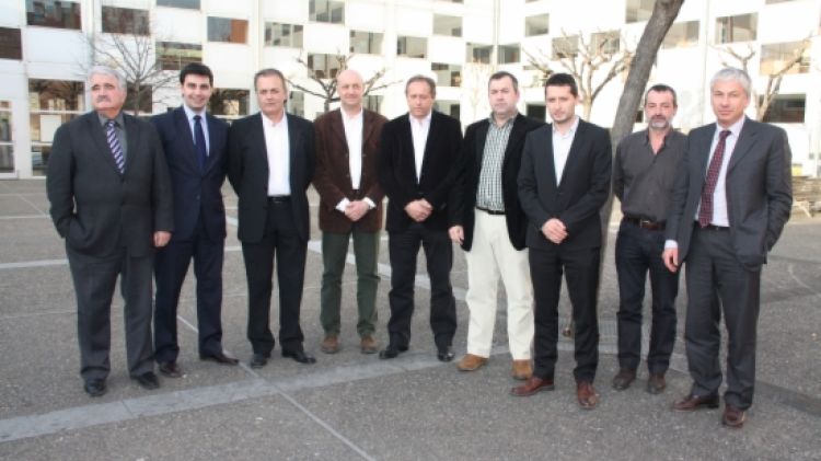 Els presidents dels consells comarcals gironins © ACN
