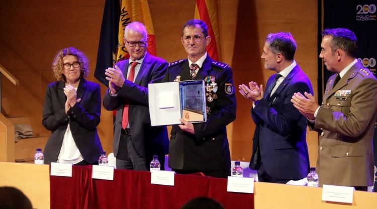El comissari de la Policia Nacional a Girona, Leoncio Martínez. ACN