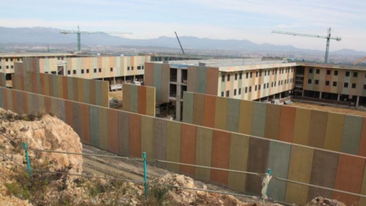 Imatge de la presó de Figueres en obres © ACN