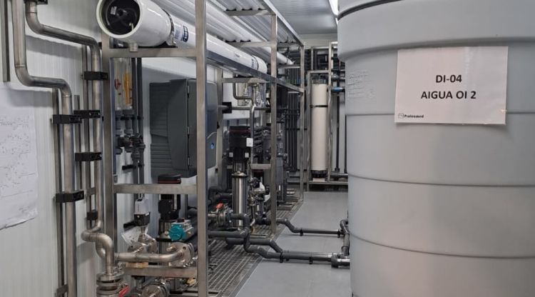 Planta pilot purificació aigua regenerada de l'EDAR de Roses