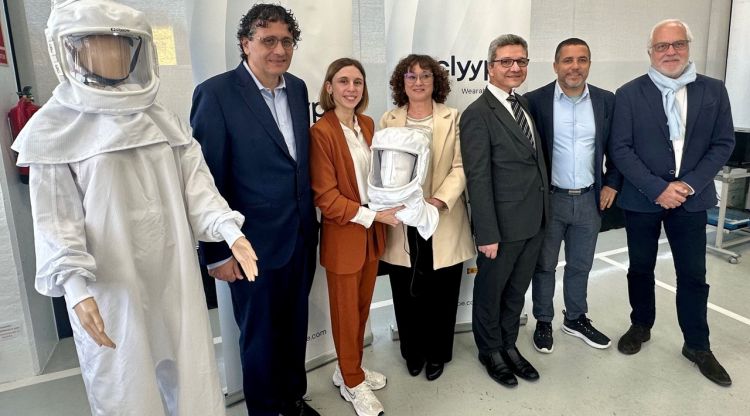 Els responsables que han creat l'equip de respiració a les comarques gironines