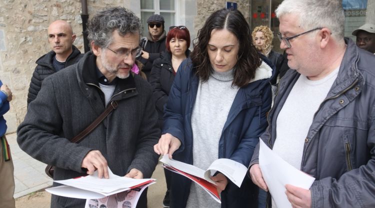 Maxi Rica, Diana Estudillo i Pere Lopera. ACN