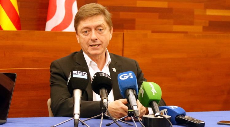 Salvador Balliu, aquest matí. ACN