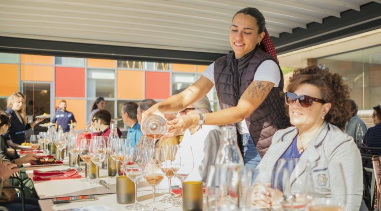 Una de les activitats organitzada al celler Clos d'Agon