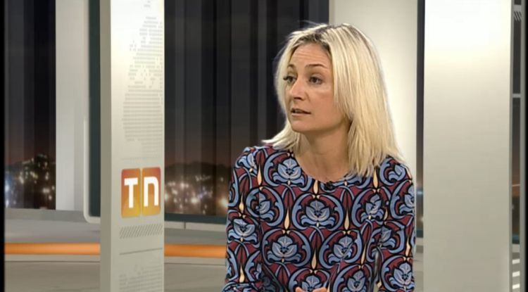 Fagil durant una entrevista a TV3 sobre la prostitució al carrer. CCMA