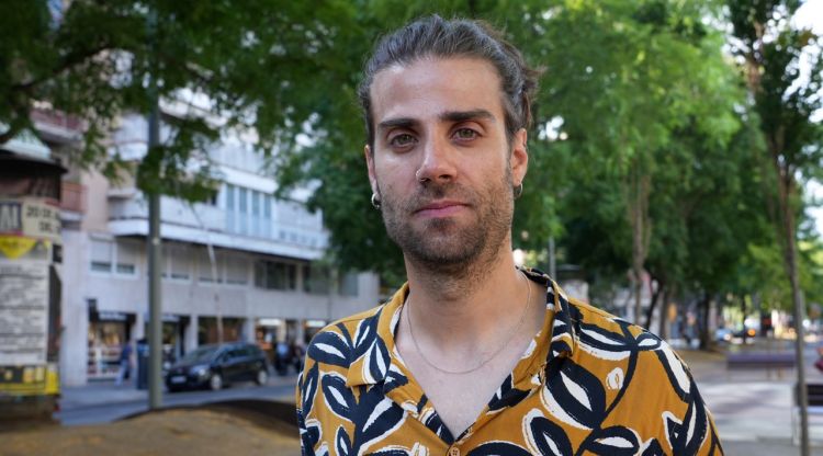 Guillem Payaró, un dels membres del duet Xicranda. ACN