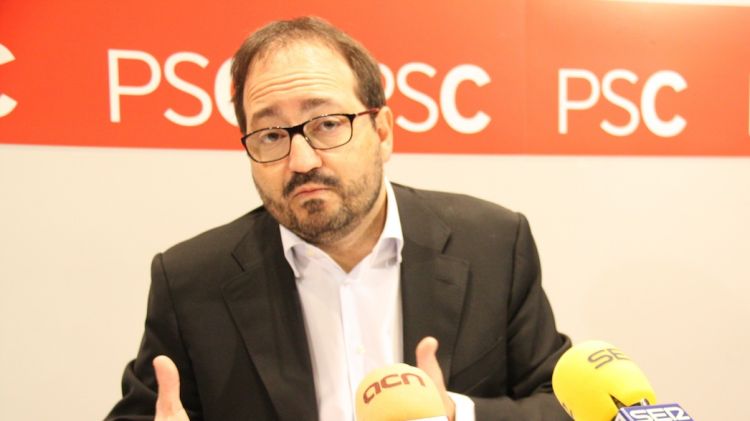 El diputat per Girona del PSC, Àlex Sáez (arxiu)