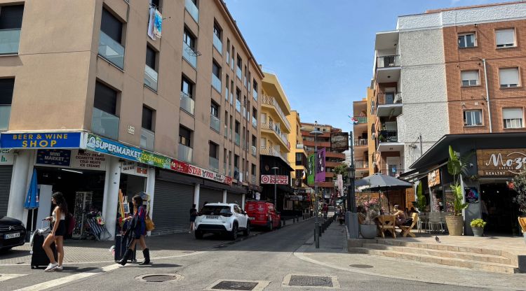 Imatge d'un carrer del municipi. Ajuntament de Lloret de Mar