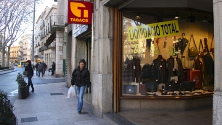 La Rambla de Figueres és un dels sectors on es preveu implementar la liberalització d'horaris © ACN