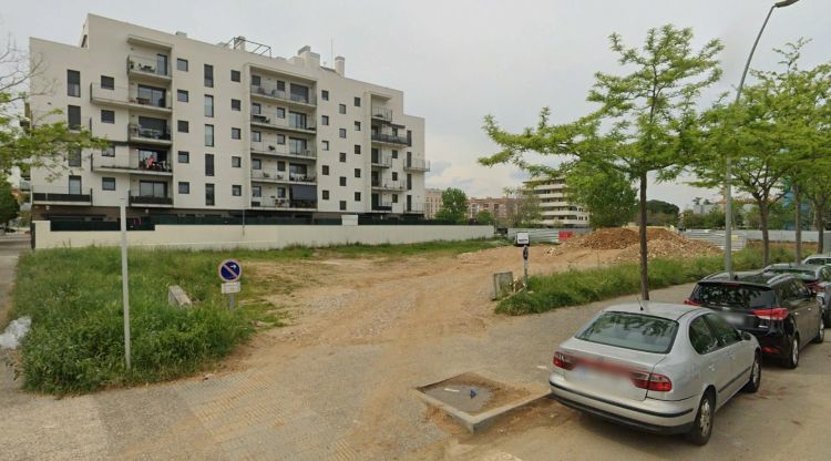Terreny on aniran ubicats els futurs pisos de lloguer protegit