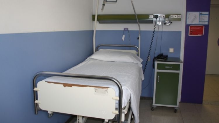 Un dels llits de l'Hospital Sant Jaume d'Olot © ACN