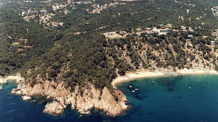 Urbanització de Cala Morisca a Tossa de Mar (arxiu)