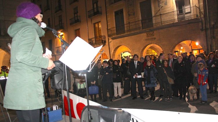 La cantant Paula Grande ha posat la seva veu per demanar una 'societat més justa entre homes i dones' © ACN