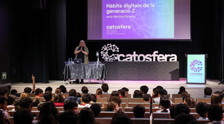 El taller de Mariola Dinarès a la 17a Catosfera. Jordi Borràs