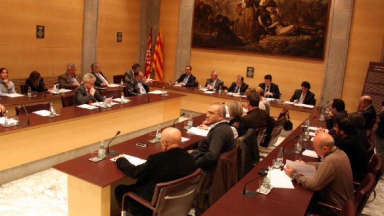 Ple de la Diputació de Girona (arxiu)