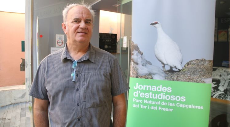 El director del Parc de les Capçaleres del Ter i del Freser, Santi Farriol. ACN