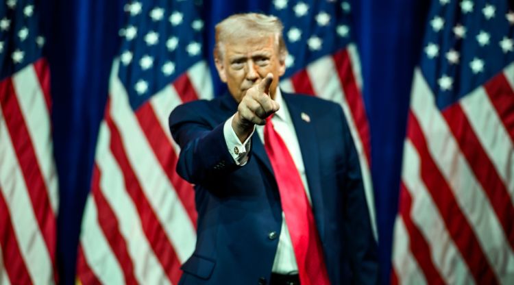 Trump en un acte del partit Republicà. Casa Blanca / Daniel Torok