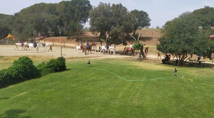 Un dels entorns que serà escenari del festival. Hípica Can Comas