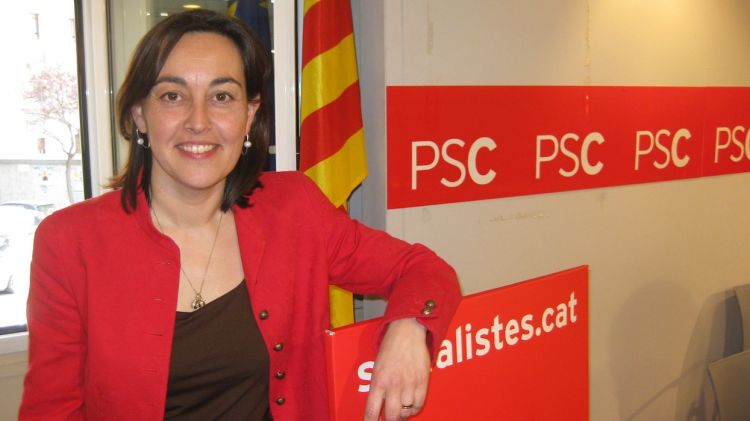 Sílvia Paneque, nova primera secretària de l'Agrupació del PSC de Girona © AG