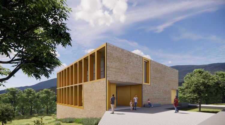 Projecció del futur Arxiu Comarcal de la Cerdanya. Departament de Cultura