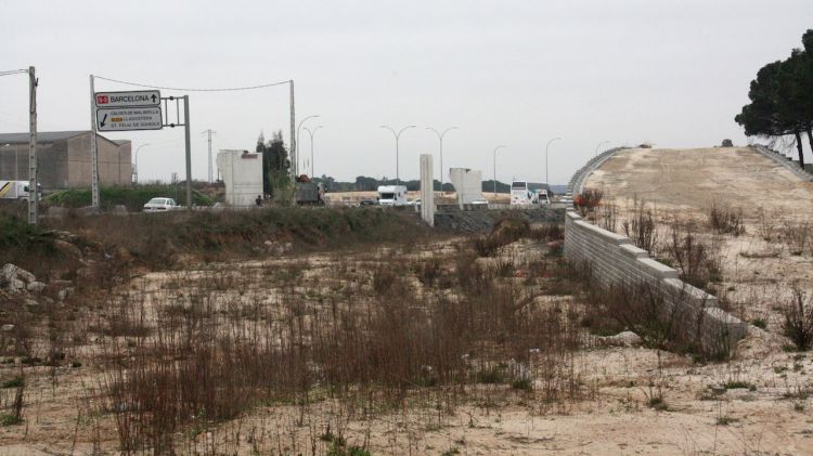 Les obres porten anys aturades en aquest tram © ACN