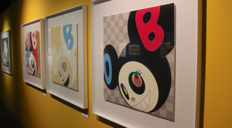 Tres de les obres més icòniques de Takashi Murakami. ACN