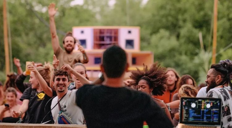 Un instant de la passada edició. Bosc del Reggae