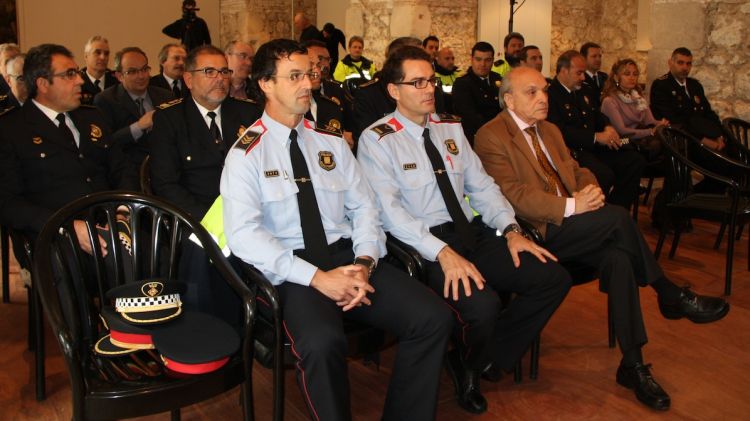 Un moment de la presentació de la memòria del 2011 dels 31 cossos de policia local de les comarques gironines © ACN