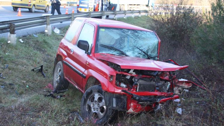 Aquest és l'estat en que ha quedat el vehicle © ACN