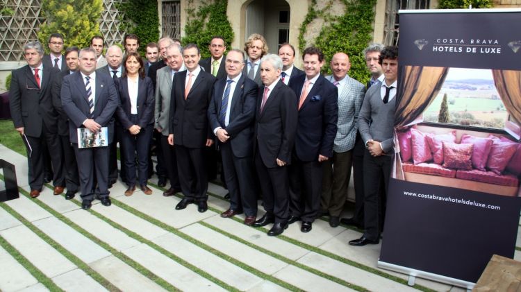 Els representants de tots els hotels han assistit a la presentació, aquest matí al Celler de Can Roca © ACN