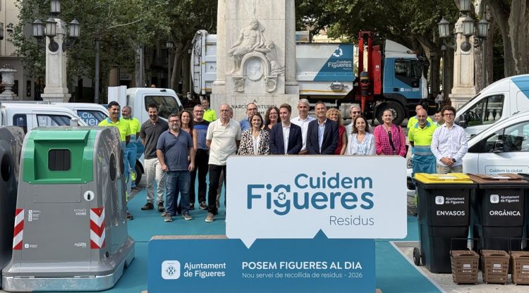 Presentació del nou sistema de recollida selectiva. M. Estarriola