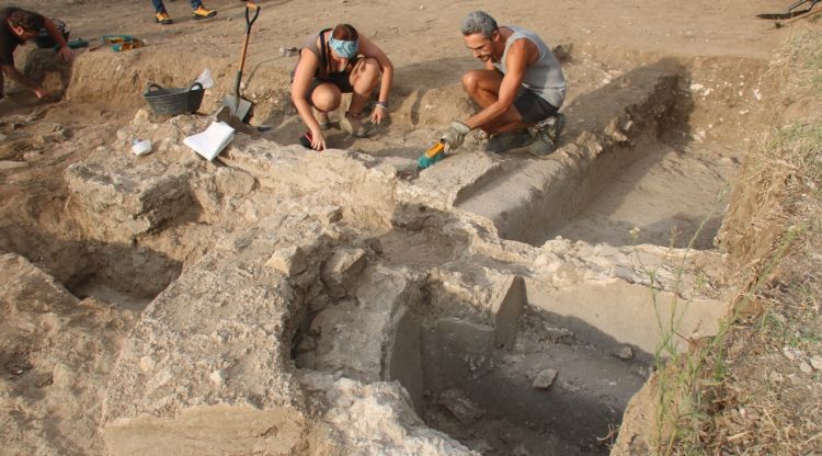 El conjunt termal descobert al Collet formava part de l'època d'esplendor de la vil·la romana. ACN