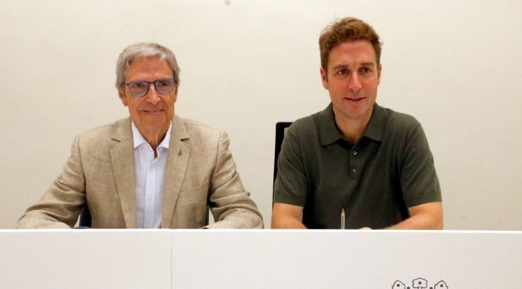 Ramon Pastoret i Jordi Masquef. ACN