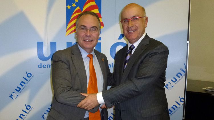 Jaume Torramadé i Josep Antoni Duran i Lleida © ACN