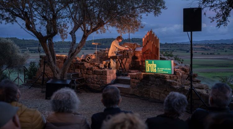 Carles Viarnès al jaciment d'Ullastret