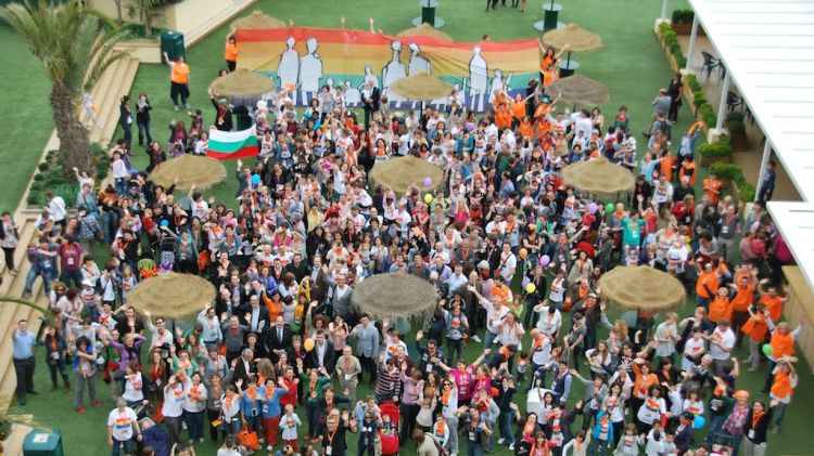 Imatge de la Trobada de Famílies LGTB europees que se celebra aquest cap de setmana a Lloret de Mar © ACN