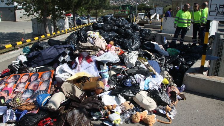Un total de 4 tones s'han destruït aquest matí a Roses © ACN