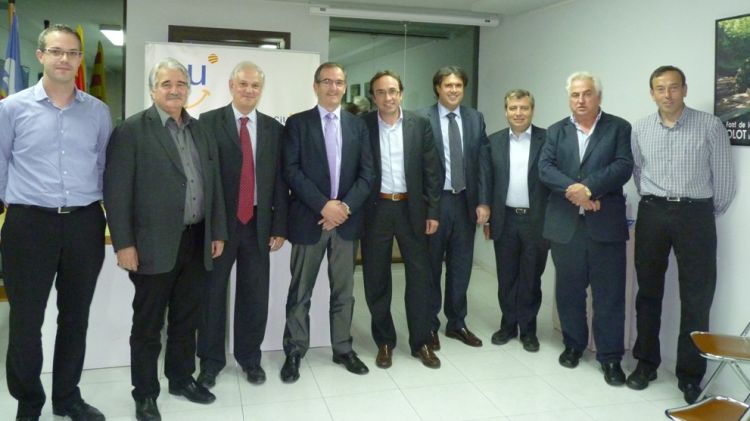 Membres de la comarcal de la Garrotxa de CDC © AG