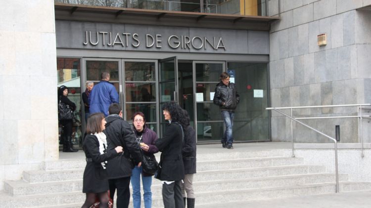Imatge d'arxiu de la façana dels Jutjats de Girona © ACN