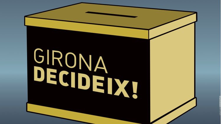 Cartell de Girona Decideix! © AG