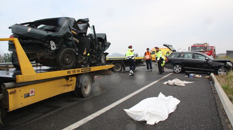 L'accident mortal que s'ha produït a la carretera C-31 © ACN