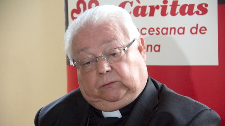 El bisbe de Girona, Francesc Pardo © ACN