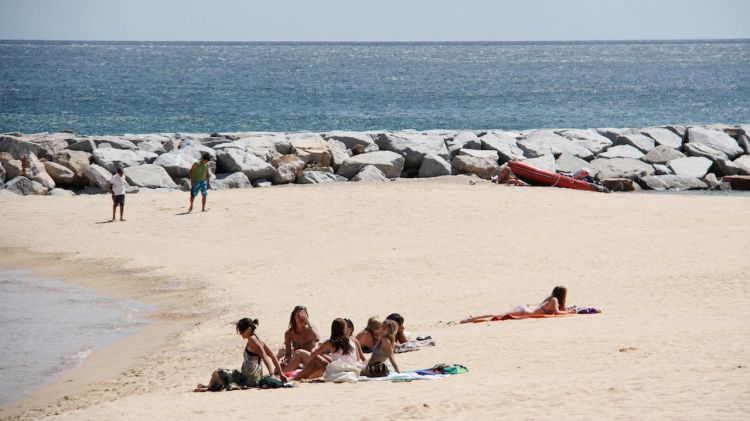 Platja de Sant Antoni de Calonge (arxiu)