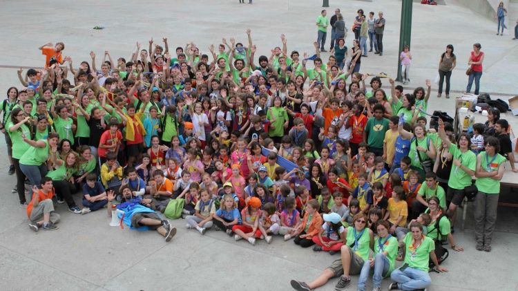 Prop de mig miler de nens van participar de la gran Gimcana © AG